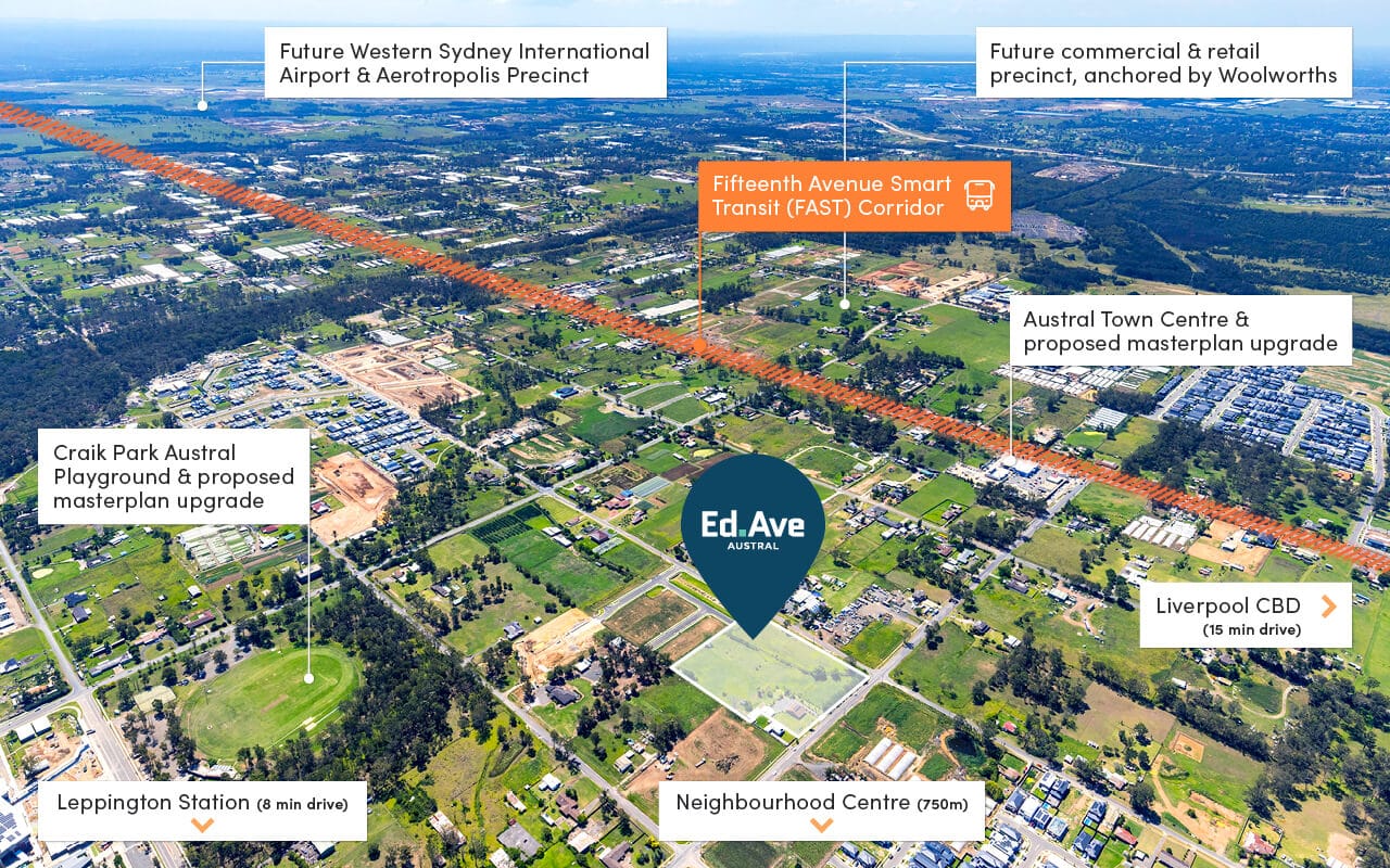 350 Edmondson Ave Austral_Proximity Aerial